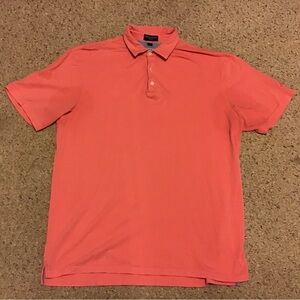 PETER MILLAR PERFECT PIQUE POLO SHIRT SZ L GUC MENS